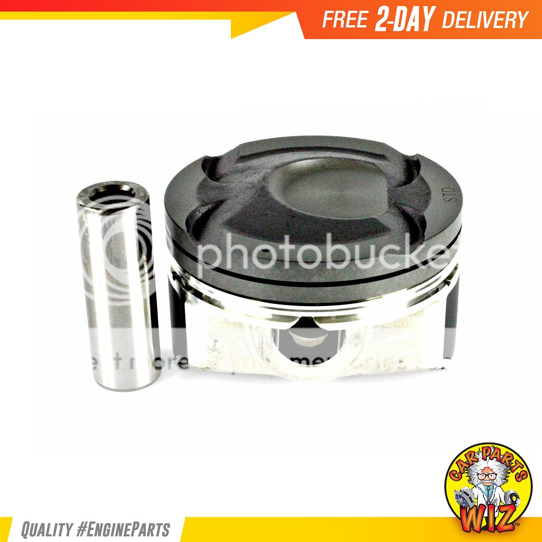 Pistons & Rings Fits 1215 Hyundai Accent Kia Rio Soul 1.6L DOHC 16v